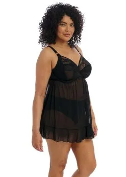 Vente de soutien-gorge pas cher -Vente de soutien-gorge pas cher Babydoll2020spC3A9cial20poches20profondes20avec20armatures20ELOMI2022Priya2220EL455120 20Noir20BLK
