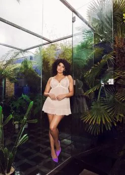 Babydoll Spécial Poches Profondes Avec Armatures ELOMI "Priya" EL4551 - Vanilla VAA -Vente de soutien-gorge pas cher Babydoll20spC3A9cial20poches20profondes20avec20armatures20ELOMI2022Priya2220EL455120 20Vanilla20VAA 2