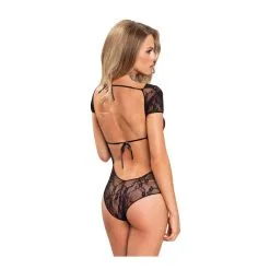 Body Dos Nu Et Décolleté En V En Dentelle Florale LEG AVENUE 81327 - Noir 001 -Vente de soutien-gorge pas cher Body20dos20nu20et20dC3A9colletC3A920en20V20en20dentelle20florale20LEG20AVENUE208132720 20Noir20001 3