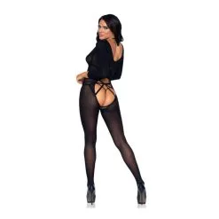 Body Entier Transparent Ouvert à L'entre Jambe - Bodystocking - LEG AVENUE 89151 - Noir 001 -Vente de soutien-gorge pas cher Body20entier20transparent20ouvert20C3A020l27entre20jambe20 20bodystocking20 20LEG20AVENUE208915120 20Noir20001 3