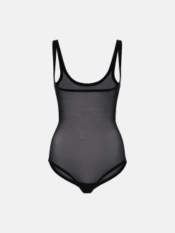 Body Gainant WOLFORD (79043) "Forming Body Tulle" 4W3003 - Noir 000 -Vente de soutien-gorge pas cher Body20gainant20WOLFORD2022Forming20Body20Tulle2220207904320 20Noir 2