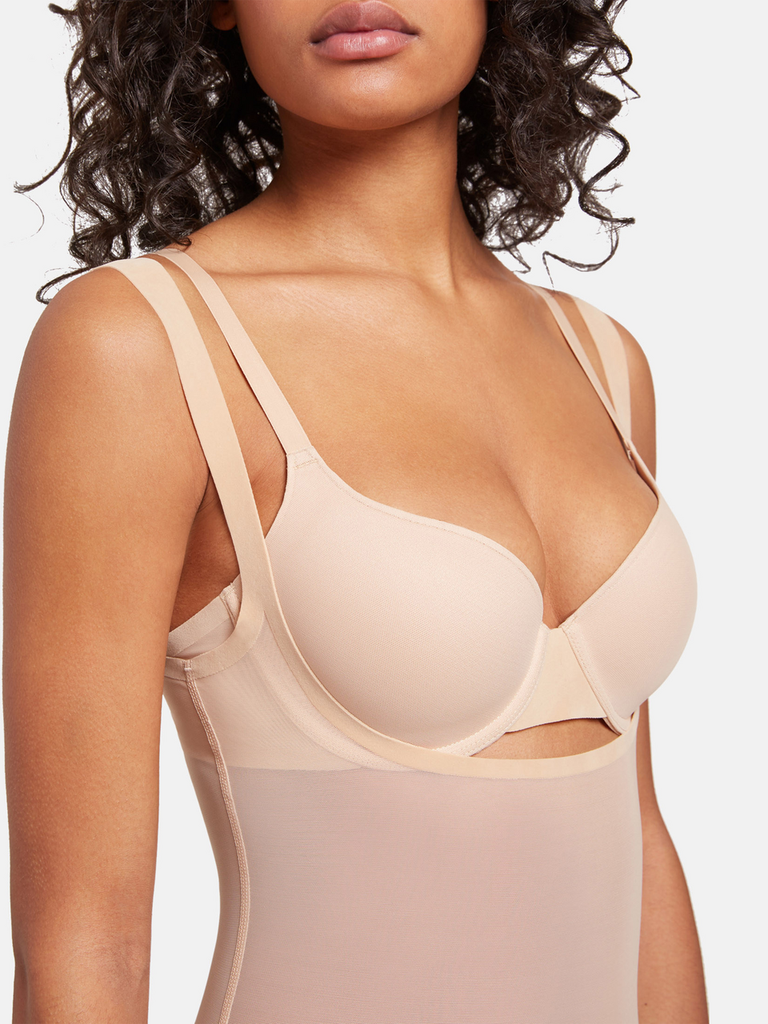 Body Gainant WOLFORD (79043) "Forming Body Tulle" 4W3003 - Nude 407 2 Body Gainant WOLFORD (79043) "Forming Body Tulle" 4W3003 - Nude 407 – Image 2