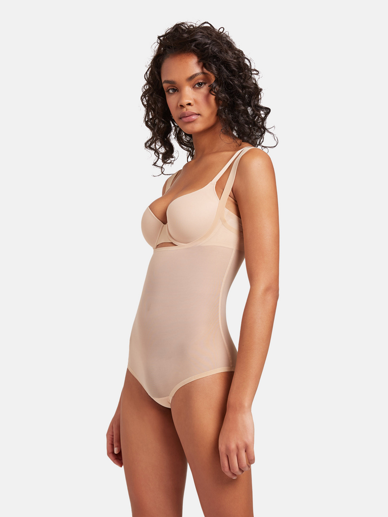 Body Gainant WOLFORD (79043) "Forming Body Tulle" 4W3003 - Nude 407 1 Body Gainant WOLFORD (79043) "Forming Body Tulle" 4W3003 - Nude 407