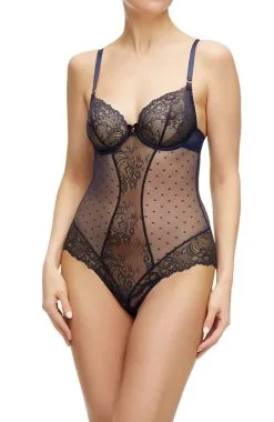 Body Sexy DITA VON TEESE "Fiamma" D48021 - Navy