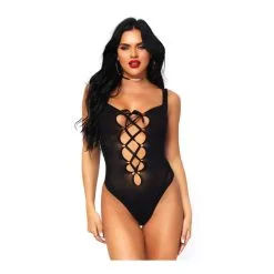 Body String Sexy Avec Laçage Avant LEG AVENUE 81555 - Noir 001 -Vente de soutien-gorge pas cher Body20string20sexy20avec20laC3A7age20avant20LEG20AVENUE208155520 20Noir20001 2