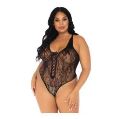Body String Tout Dentelle Ultra Sexy Laçage à L'entre Seins - Plus Size - LEG AVENUE 89248X - Noir 001 -Vente de soutien-gorge pas cher Body20string20tout20dentelle20ultra20sexy20laC3A7age20C3A020l27entre20seins20 20Plus20size20 20LEG20AVENUE2089248X20 20Noir20001 2