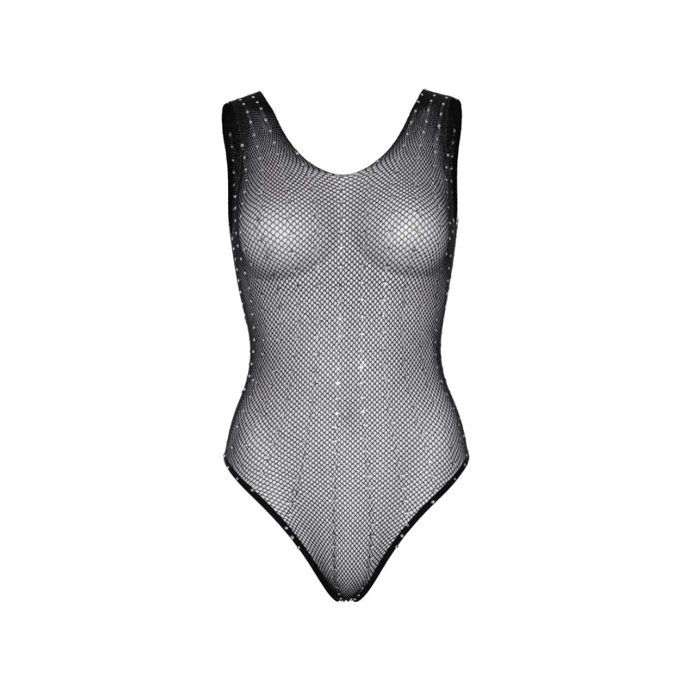 Body Transparent & Strass Sexy LEG AVENUE 89260 - Noir 001 5 Body Transparent & Strass Sexy LEG AVENUE 89260 - Noir 001 – Image 5