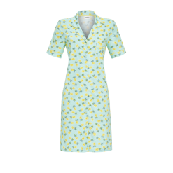 Chemise De Nuit Butonnée 95cm RINGELLA "Fruits Sucrés" 3211018 - Menthe 520