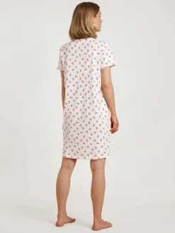 Chemise De Nuit Dame 95 Cm 100% CALIDA "Fruity Dreams" 34353 - Red Glow 136 -Vente de soutien-gorge pas cher Chemise20de20nuit20dame209520cm201002520CALIDA2022Fruity20Dreams22203435320 20Red20Glow20136 3