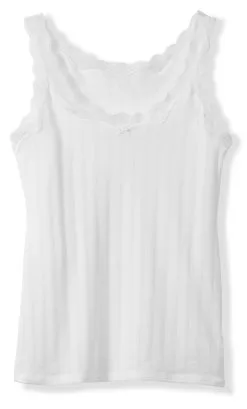 Chemisette Larges Bretelles & Dentelle 95% Coton CALIDA "Etude Toujours" 12092 - Blanc 001 -Vente de soutien-gorge pas cher Chemisette20larges20bretelles202620dentelle20952520coton20CALIDA2022Etude20Toujours22201209220 20Blanc20001 3