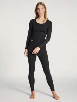 Chemisette Longue Manche Coton CALIDA "Natural Comfort" 15075 - Noir 992 -Vente de soutien-gorge pas cher Chemisette20longue20manche20coton20CALIDA2022Natural20Comfort22201507520 20Noir20992 1