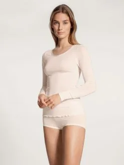 Chemisette Longue Manche Laine & Soie CALIDA "True Confidence" 15435 - Light Ivory 090 8 Chemisette Longue Manche Laine & Soie CALIDA "True Confidence" 15435 - Light Ivory 090 -Vente de soutien-gorge pas cher Chemisette20longue20manche20laine202620soie20CALIDA2022True20Confidence22201543520 20Light20Ivory20090 1