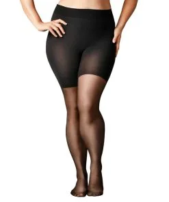 Collant Fin 20 Deniers FALKE "Beauty Plus 20 Plus Size Tights" 43000 - Black 3009