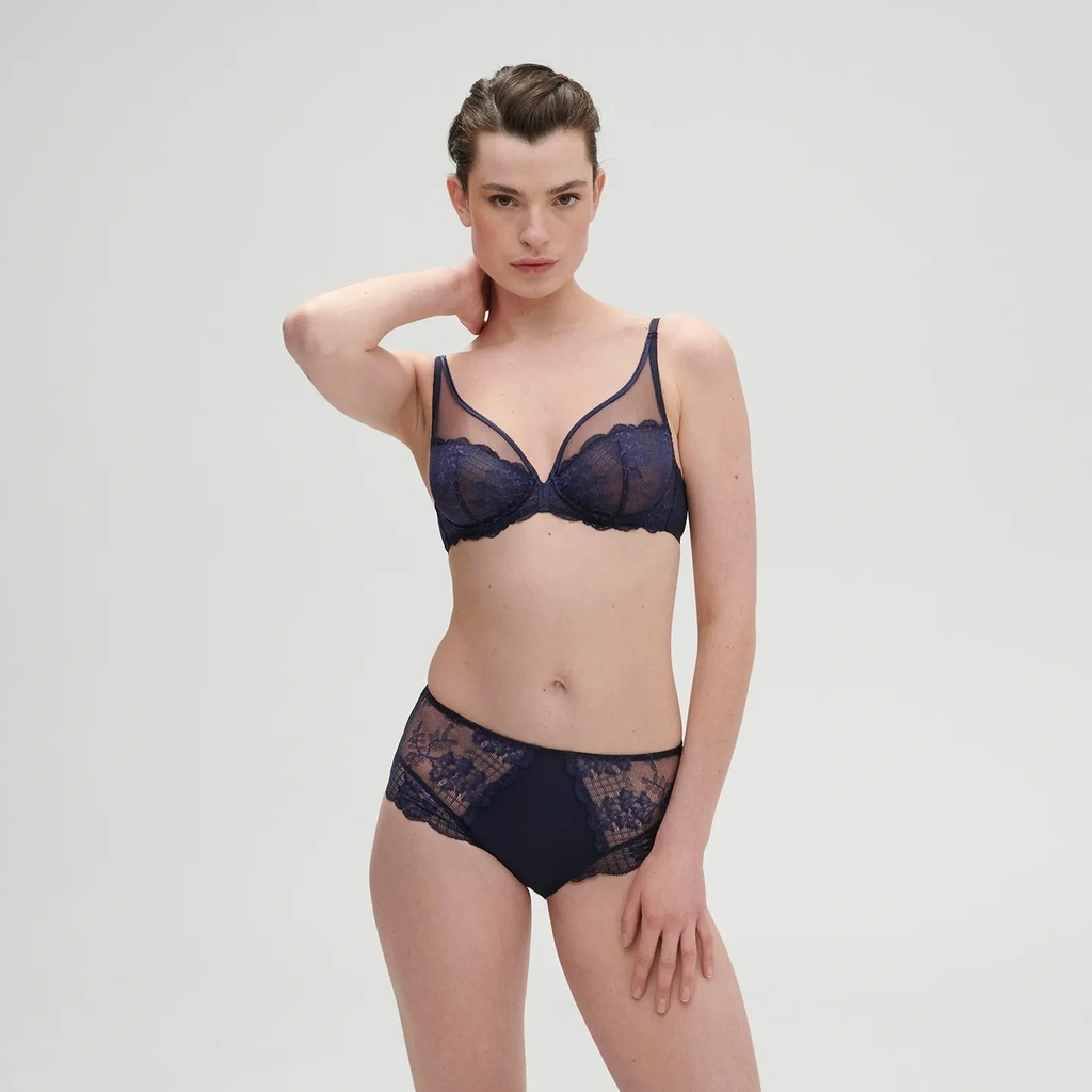 Culotte Taille Haute SIMONE PERELE "Rêve" 12Z770 - Bleu Cosmics 596 2 Culotte Taille Haute SIMONE PERELE "Rêve" 12Z770 - Bleu Cosmics 596 – Image 2