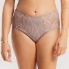 Culotte Taille Haute LOUISA BRACQ "Julia" 477-50 - Taupe TPE