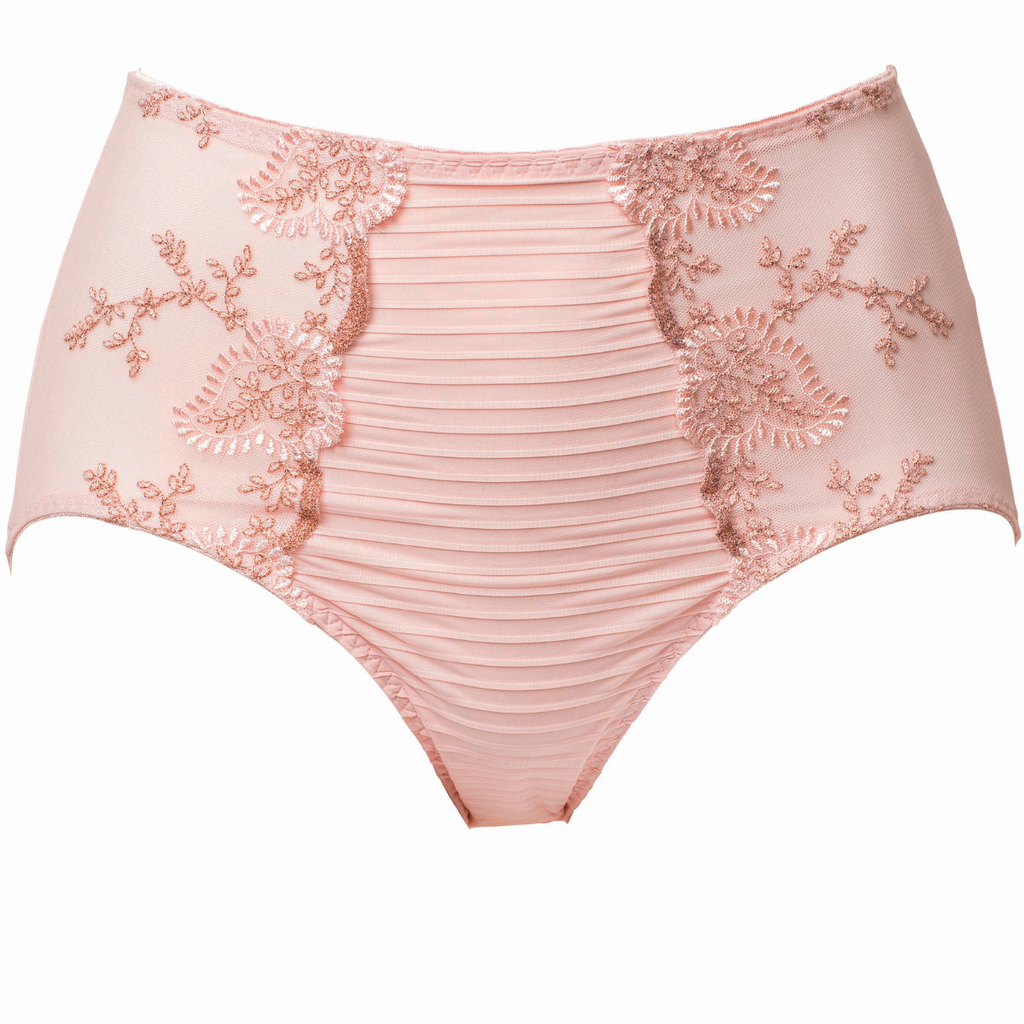Culotte Taille Haute Gainante LOUISA BRACQ "Elise" 419-70 - Rose NDR 1 Culotte Taille Haute Gainante LOUISA BRACQ "Elise" 419-70 - Rose NDR