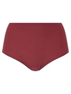 Culotte Taille Haute Stretch Invisible CHANTELLE "SoftStretch" C26470 - Acajou 08Q