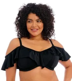 Haut De Bikini Avec Volant ELOMI "Plain Sailing" ES7283 - Noir BLK