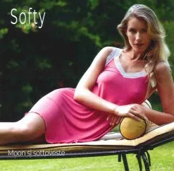 Nuisette En Modal MADIVA "Moon SL Sottoveste " - Corail 153