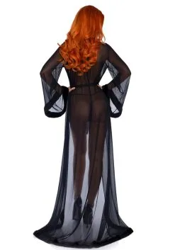 Peignoir Bord Fourrure & String LEG AVENUE 86110 - Noir -Vente de soutien-gorge pas cher Peignoir20bord20fourrure202B20string20LEG20AVENUE208611020 20Noir 1