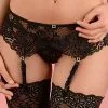 Porte-jarretelle Sexy FOLIES RENAUD "Elina" 3856 - Noir