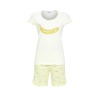 Pyjama Short Dame 100% Coton RINGELLA "Fruits Savoureux" 3261321 - Crème 134