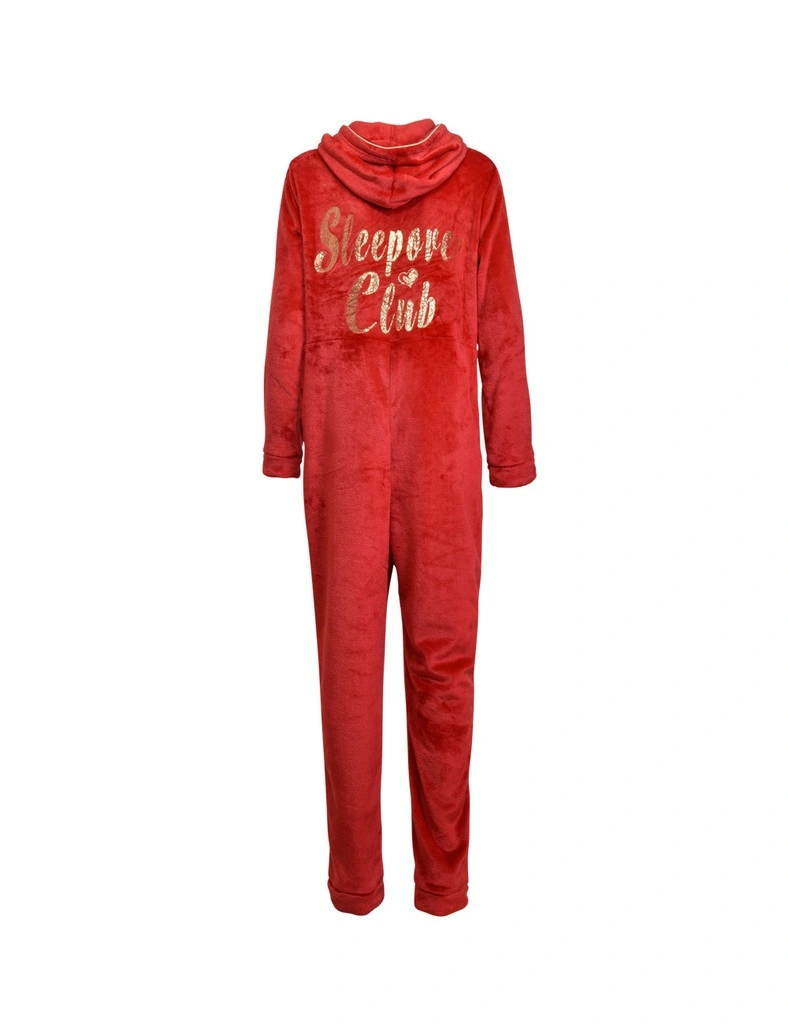 Pyjama Combinaison Dame VERDISSIMA CB10 - Rouge 00005 6 Pyjama Combinaison Dame VERDISSIMA CB10 - Rouge 00005 – Image 6