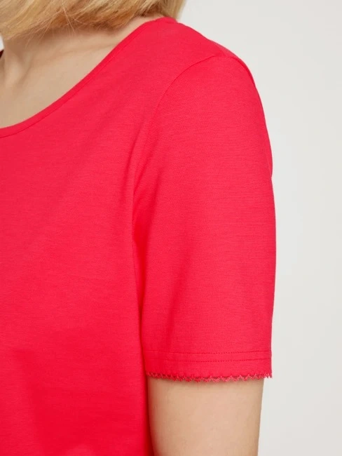 Pyjama Dame 3/4 100% Coton CALIDA "Fruity Dreams" 43653 - Red Glow 136 2 Pyjama Dame 3/4 100% Coton CALIDA "Fruity Dreams" 43653 - Red Glow 136 – Image 2