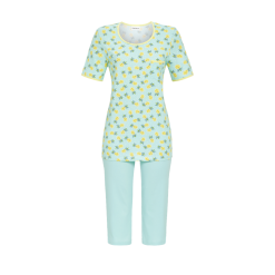 Pyjama Dame Short 3/4 RINGELLA "Fruits Sucrés" 3211217 - Menthe 520
