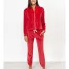 Pyjama Long Dame Avec Fermeture éclair VERDISSIMA LI11 - Rouge 00005