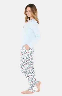 Pyjama Long Femme Coton Bio ARTHUR "Noël" MOL - Ivoire 2CVNOEL -Vente de soutien-gorge pas cher Pyjama20long20femme20coton20bio20ARTHUR2022NoC3ABl2220MOL20 20Ivoire202CVNOEL 1