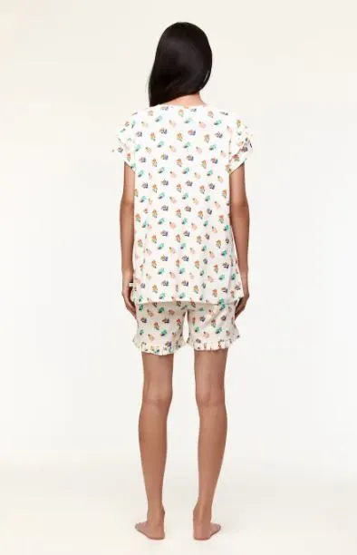 Pyjama Short Dame WOODY "Toucans" 231-1-PSA-S - Imprimé 927 4 Pyjama Short Dame WOODY "Toucans" 231-1-PSA-S - Imprimé 927 – Image 4