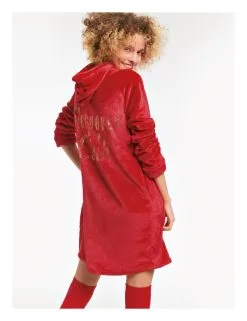 Robe De Chambre Zippée VERDISSIMA CB72 - Rouge 00005 -Vente de soutien-gorge pas cher Robe20de20chambre20zippC3A9e20VERDISSIMA20CB7220 20Rouge2000005 3