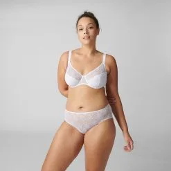 Shorty SIMONE PERELE "Opaline" 1B2630 - Blanc 011 -Vente de soutien-gorge pas cher Shorty20SIMONE20PERELE2022Opaline22201B263020 20Blanc20011 2