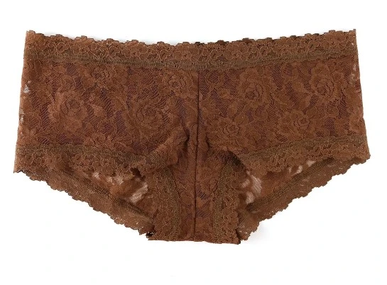 Shorty Dentelle Stretch HANKY PANKY "Boyshort" 4812P - Macchiato MACB 2 Shorty Dentelle Stretch HANKY PANKY "Boyshort" 4812P - Macchiato MACB – Image 2
