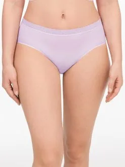 Shorty Dentelle Stretch Invisible CHANTELLE "SoftStretch" C11G40 - Lavande Glacée 02X