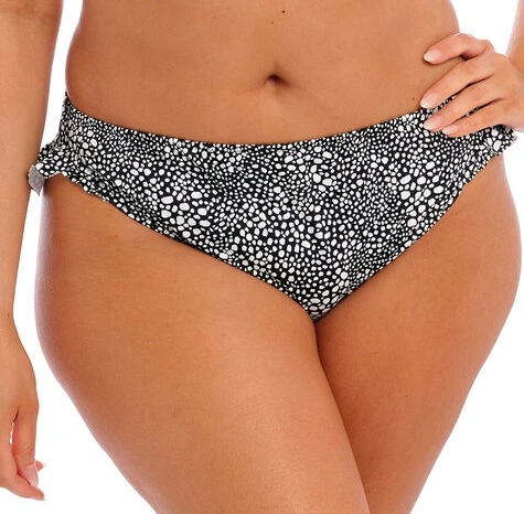 Slip De Bikini ELOMI "Pebble Cove" ES801185 - Noir Motif BLK 1 Slip De Bikini ELOMI "Pebble Cove" ES801185 - Noir Motif BLK