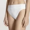 Slip Doux 100% Coton & Dentelle CALIDA "Lycraspitze" 21901 - Blanc 001
