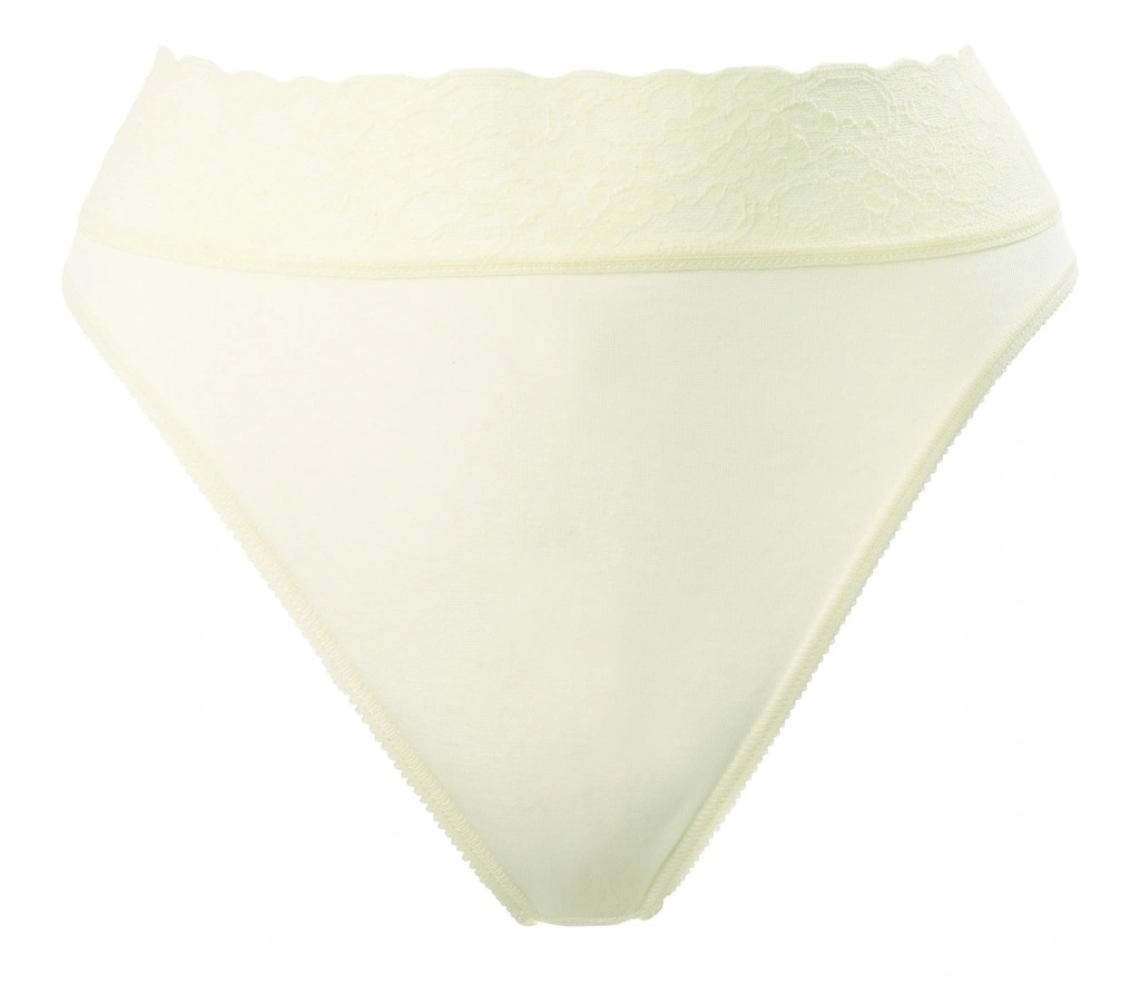 Slip Doux 100% Coton & Dentelle CALIDA "Lycraspitze" 21901 - Champagne 134 3 Slip Doux 100% Coton & Dentelle CALIDA "Lycraspitze" 21901 - Champagne 134 – Image 3