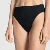 Slip Doux 100% Coton & Dentelle CALIDA "Lycraspitze" 21901 - Noir 992