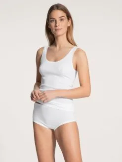 Slip Taille Haute 100% Coton CALIDA "Slip/Hosen" 23362 - Blanc 001 -Vente de soutien-gorge pas cher Slip20taille20haute201002520coton20CALIDA2022Slip Hosen22202336220 20Blanc20001 1