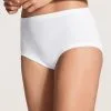 Slip Taille Haute 100% Coton CALIDA "Slip/Hosen" 23362 - Blanc 001