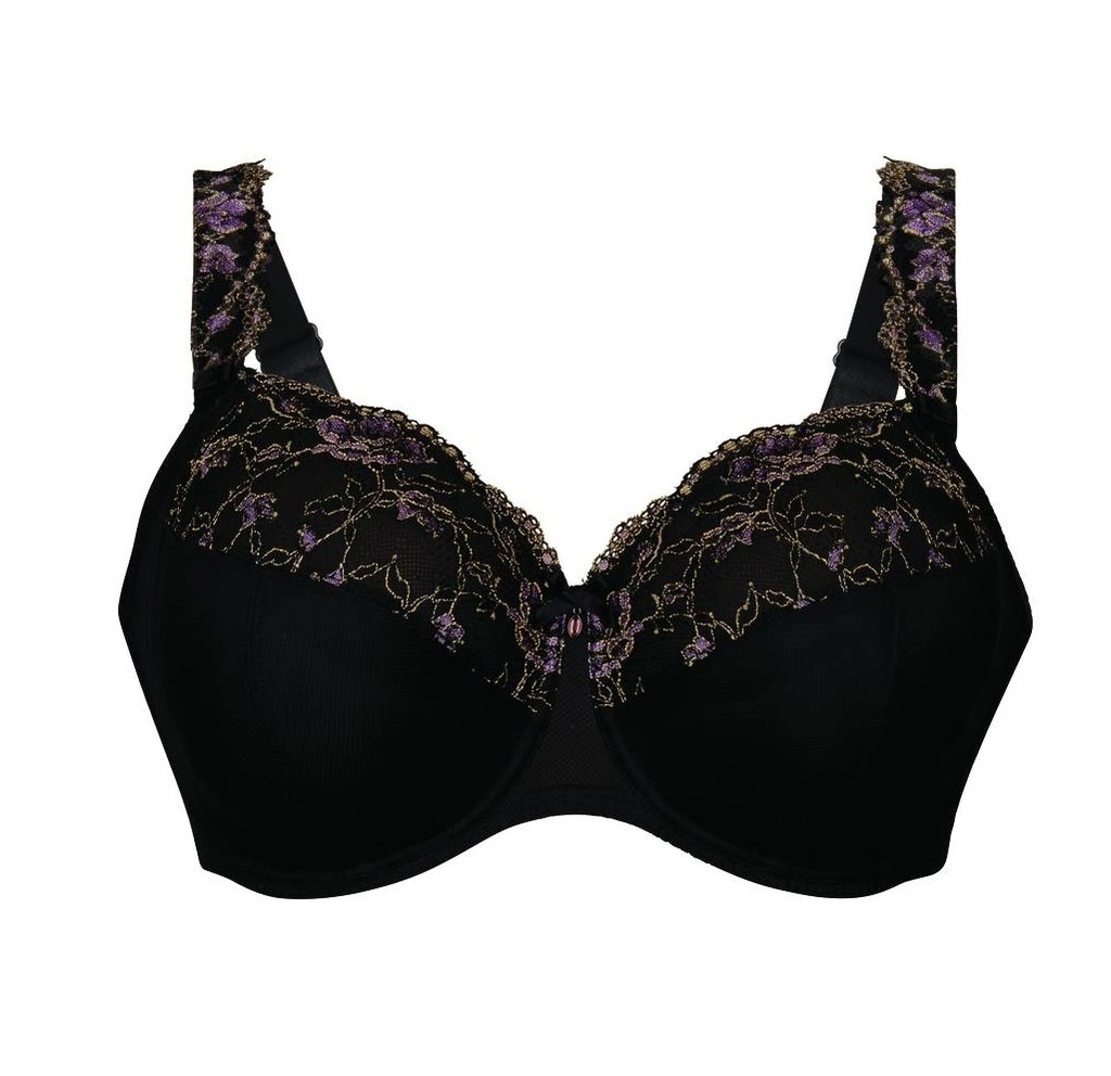 Soutien-gorge à Armatures En 4 Parties - Bonnets Profonds - ANITA ROSA FAIA "Colette" 5249 - Noir 001 2 Soutien-gorge à Armatures En 4 Parties - Bonnets Profonds - ANITA ROSA FAIA "Colette" 5249 - Noir 001 – Image 2