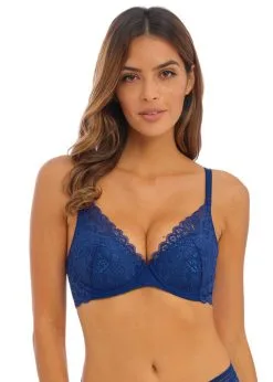 Soutien-gorge à Coque Rembourré Plongeant WACOAL "Raffiné" WE148003 - Sapphire SAR