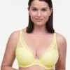 Soutien-gorge à Coques Plongeant PASSIONATA "Manhattan" P48D90 - Tender Yellow 0PR