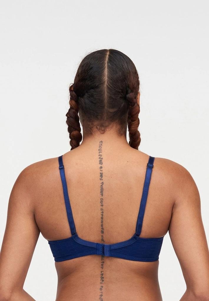 Soutien-gorge à Coques Plongeant PASSIONATA "Only Manhattan" P47J90 - Bleu Danube 050 4 Soutien-gorge à Coques Plongeant PASSIONATA "Only Manhattan" P47J90 - Bleu Danube 050 – Image 4