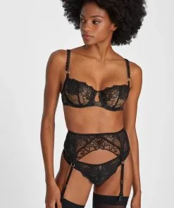 Soutien-gorge Corbeille AUBADE "Night Bird" RDF14 - Black Queen BQUE -Vente de soutien-gorge pas cher Soutien gorge20Corbeille20AUBADE2022Soleil20Nocturne2220ND1420 20bleu 2