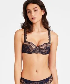 Soutien-gorge Corbeille AUBADE "Soleil Nocturne" ND14 - Bleu -Vente de soutien-gorge pas cher Soutien gorge20Corbeille20AUBADE2022Soleil20Nocturne2220ND1420 20bleu 5