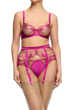Soutien-gorge Corbeille DITA VON TEESE "Julie's Roses" D59019 - Rubine -Vente de soutien-gorge pas cher Soutien gorge20Corbeille20DITA20VON20TEESE2022Julie27s20Roses2220D5901920 20Rubine 1