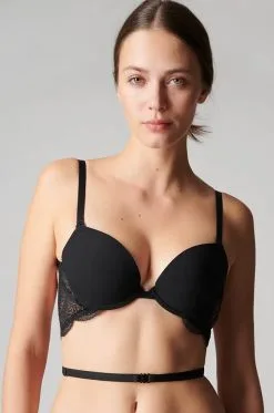 Soutien-gorge Multi-positions Dos Nu SIMONE PERELE "Karma" 12V370 - Noir 015